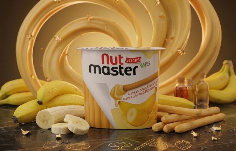 Nut Master Banana Cream & Breadsticks