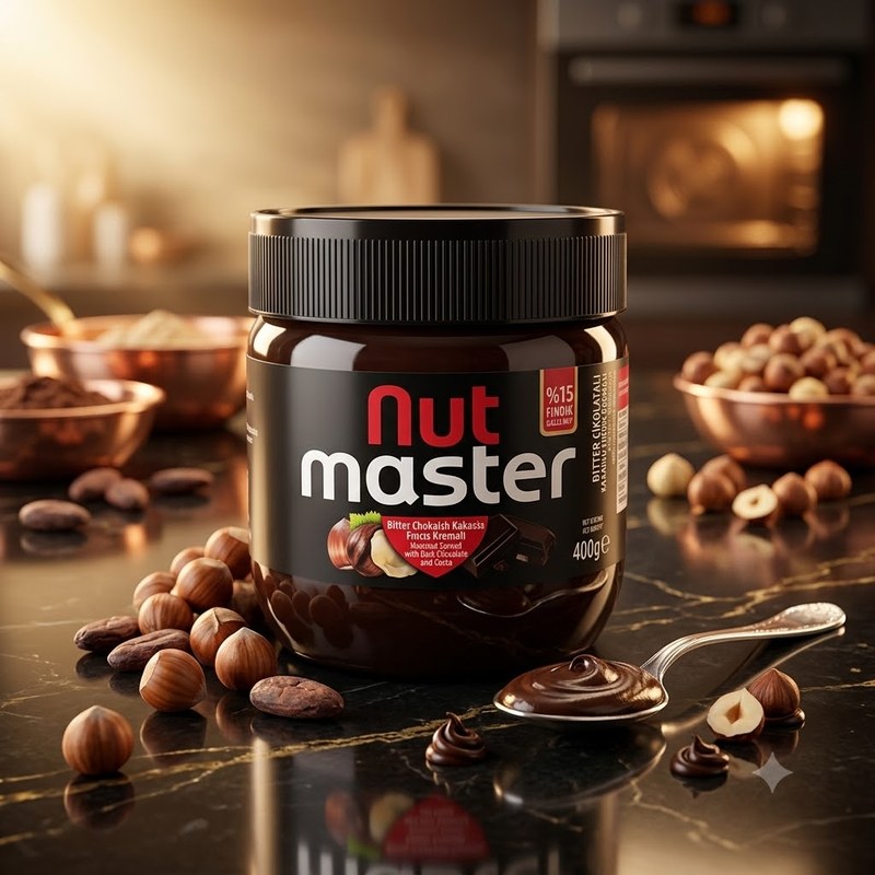 Nut Master Hazelnut Spread With Cacao & Dark Chocolate