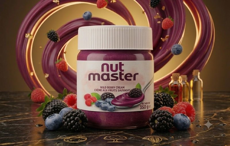 Nut Master Wild Berry Cream