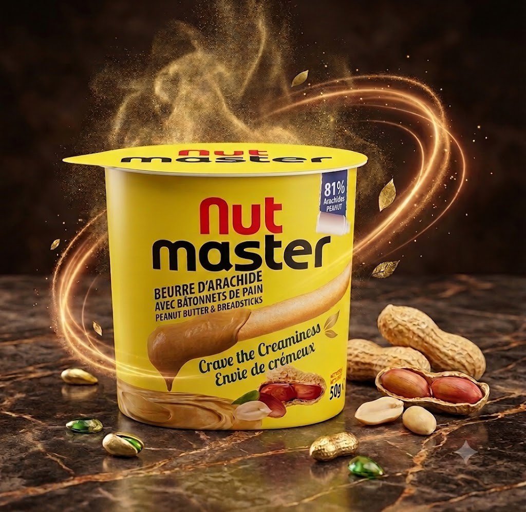 Nut Master Peanut Butter & Breadsticks