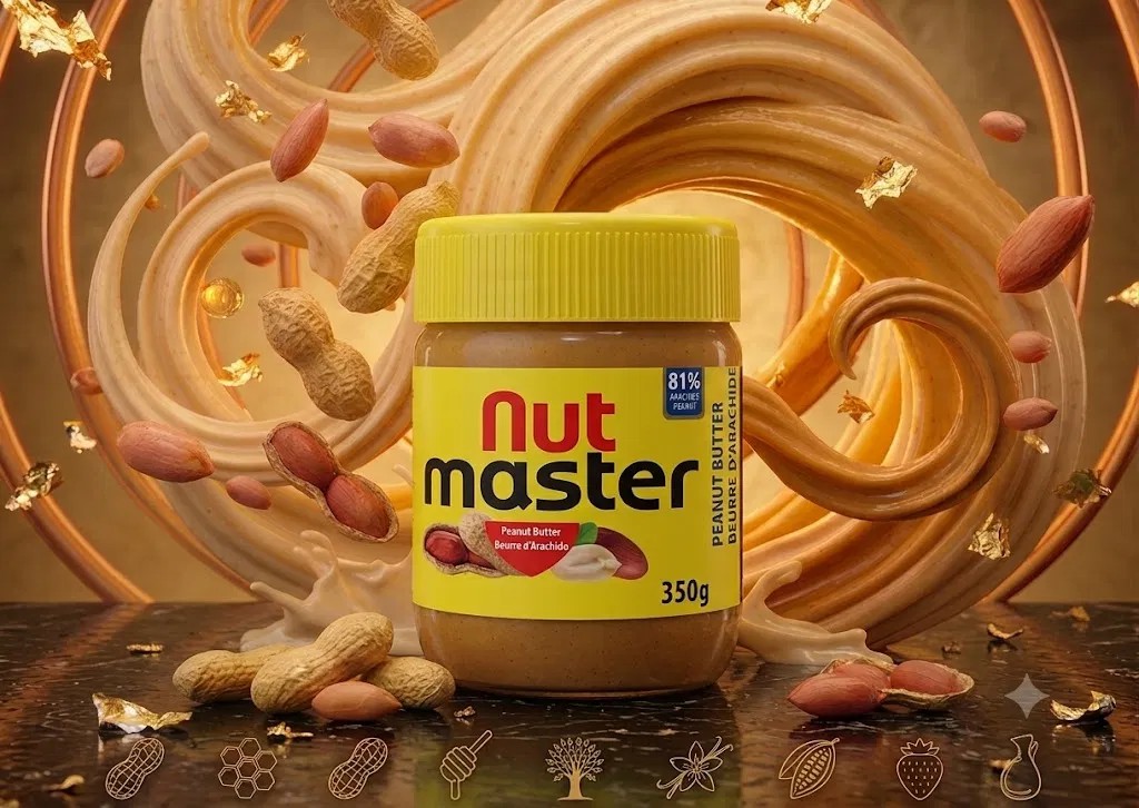 Nut Master Peanut Butter 81%