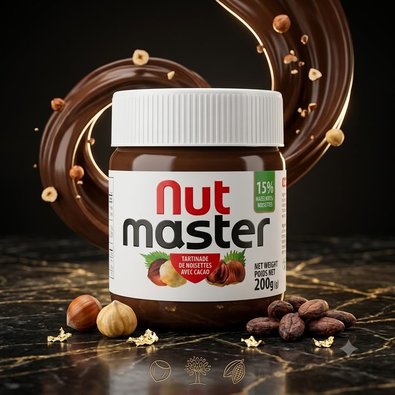 Nut Master Hazelnut Spread With Cacao 200g