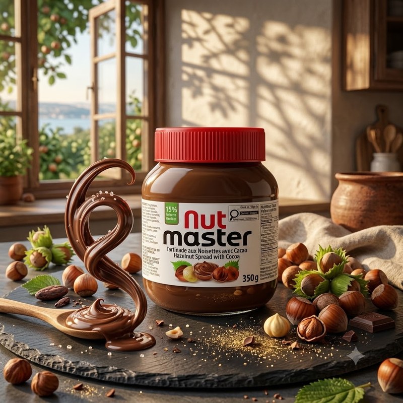 Nut Master Hazelnut Spread With Cacao 350g