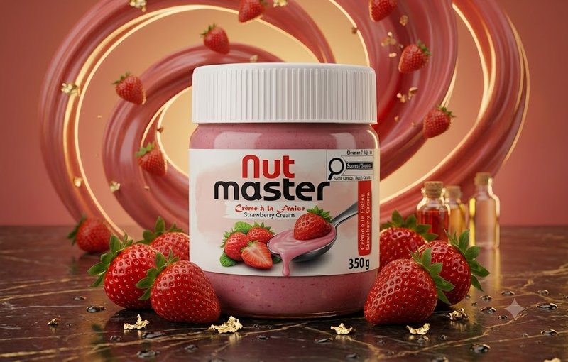 Nut Master Strawberry Cream