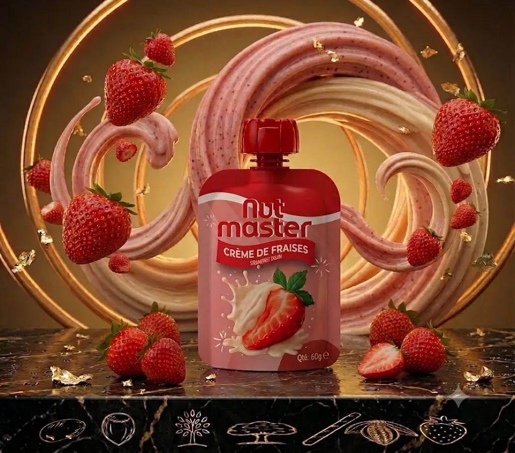 Nut Master Strawberry Cream Doypack