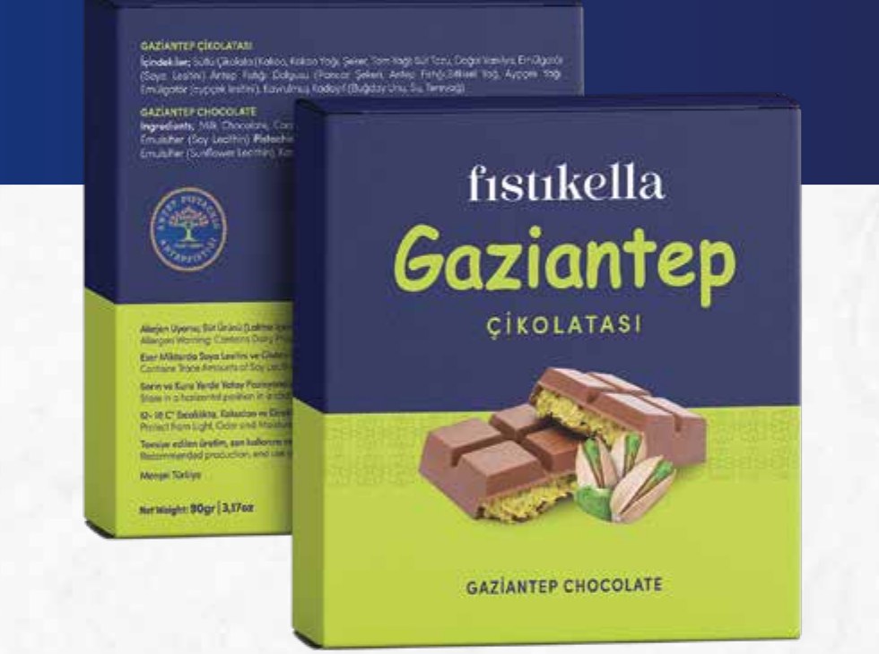 Fıstıkella Gaziantep Chocolate