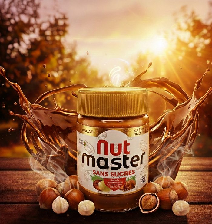 Nut Master no-added-sugar hazelnut spread